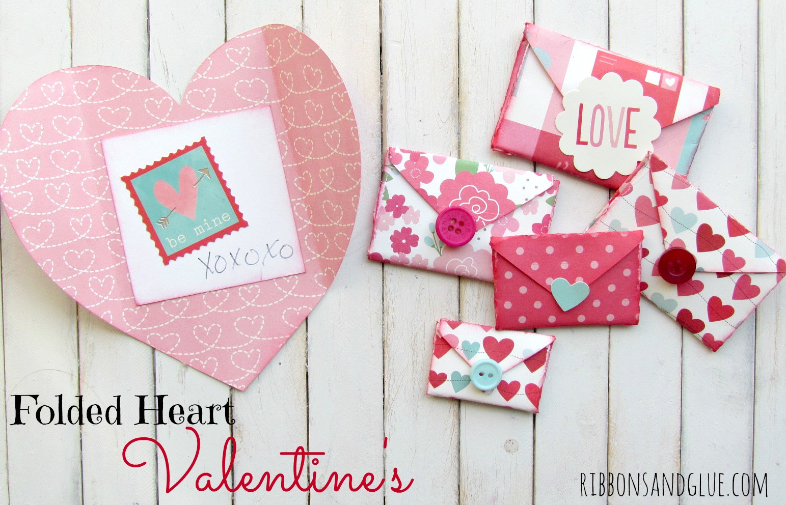 Quick and Easy Crafts - Valentine's Craft Lightning Day 1 and 2 Round