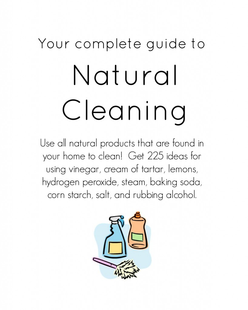 Complete Guide to Natural Cleaning (a download!) * THE COUNTRY CHIC