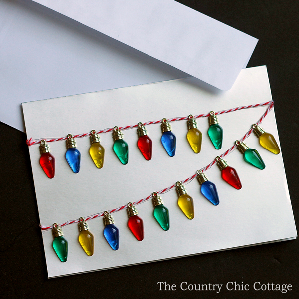 How can you make Christmas cards?