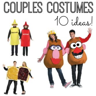 Get 10 ideas for couples costumes for Halloween!