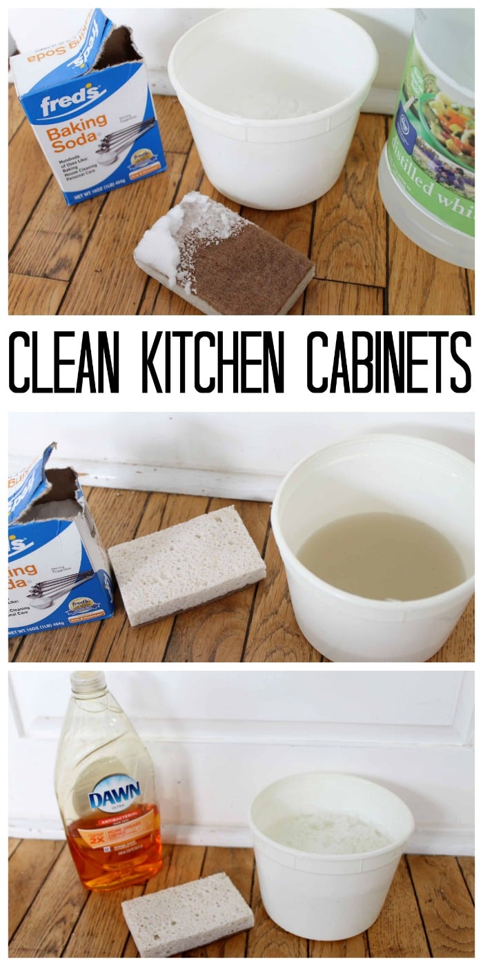 The Best Way to Clean Kitchen Cabinets  The Country Chic Cottage