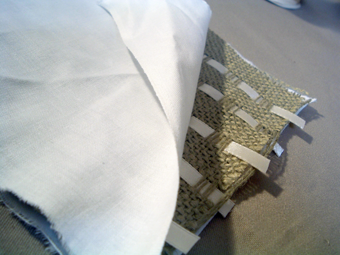 Make these burlap and ribbon pillows for your home with this craft tutorial. A fun way to get the Pottery Barn look in your home!