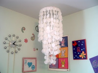 rose petal chandelier