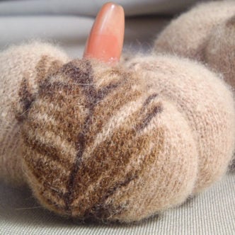 cute diy sweater pumpkins for fall