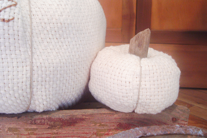 how to craft fabric pumpkins