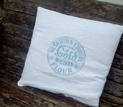 Diy Vintage Flour Sack The Country Chic Cottage