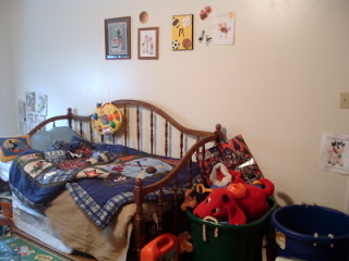 before picture of boys bedroom