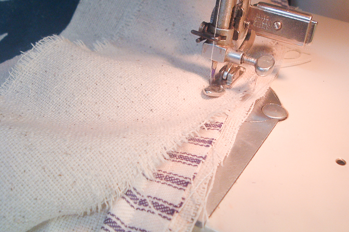 how to sew cording