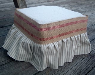 recovered footstool