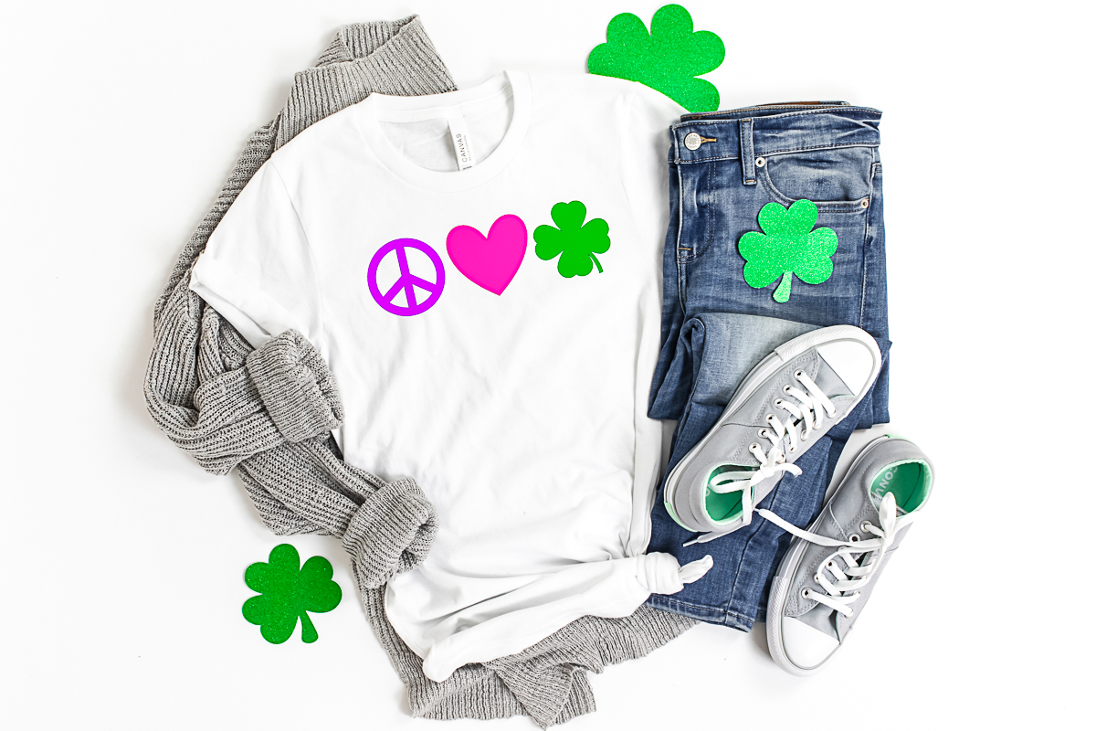 Cricut St. Patricks Day shirt