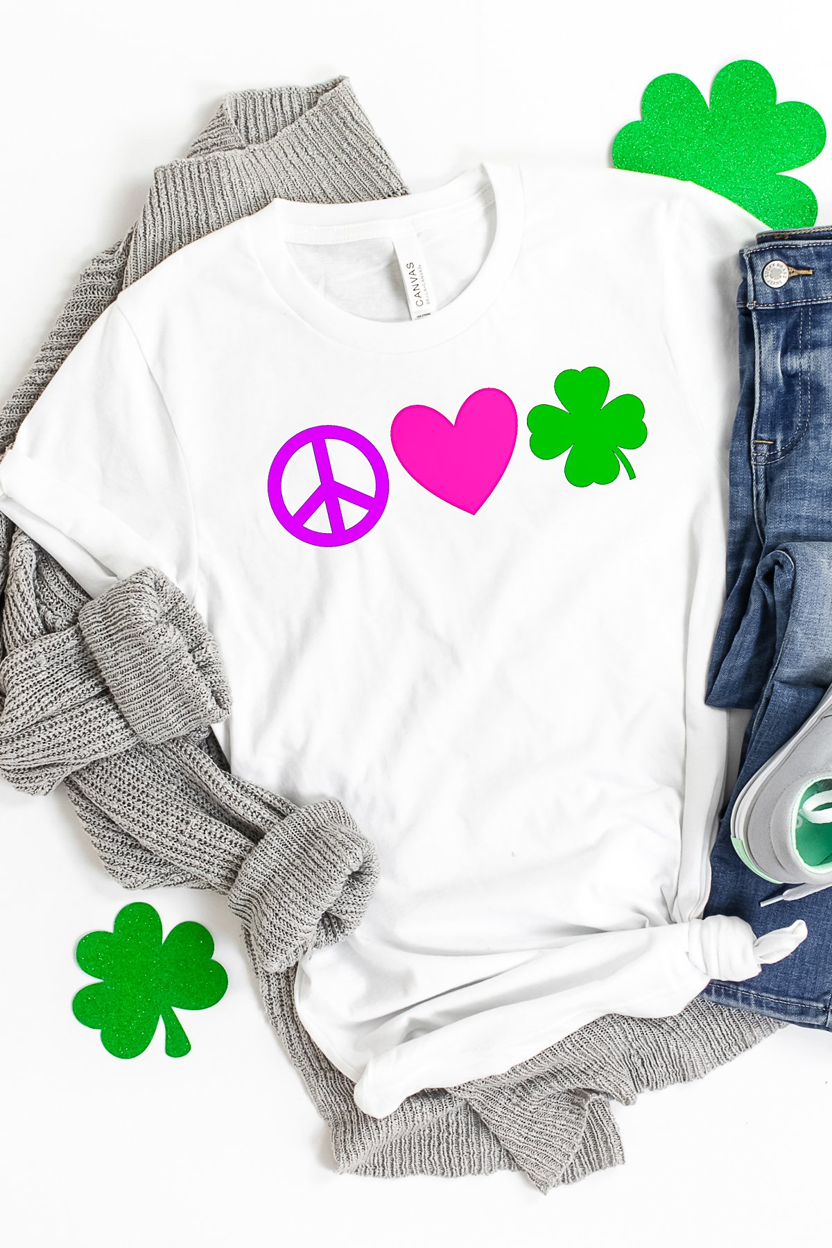 st patricks day diy shirt 