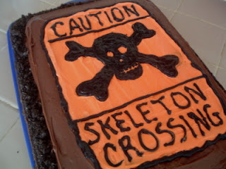 pirate party cake