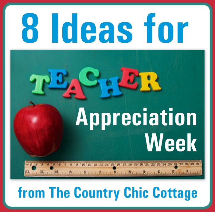 teacher appreciation week ideas