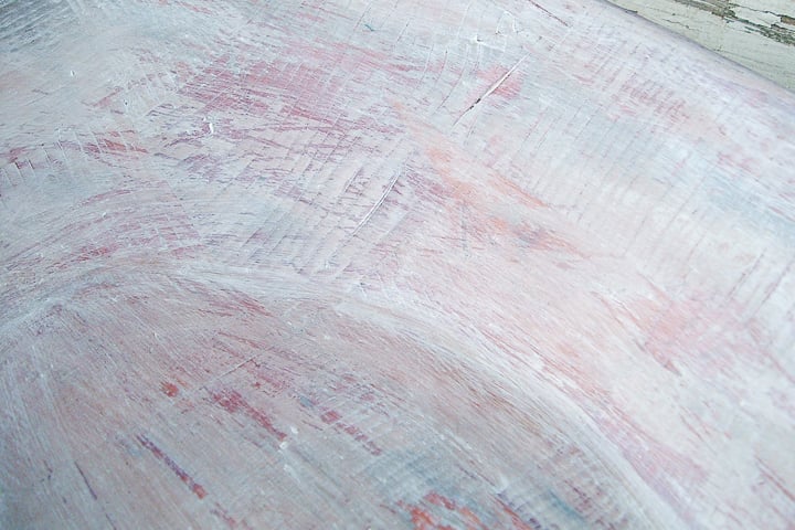 aging wood with paint