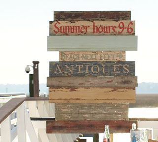 Pottery Barn Vintage Signs