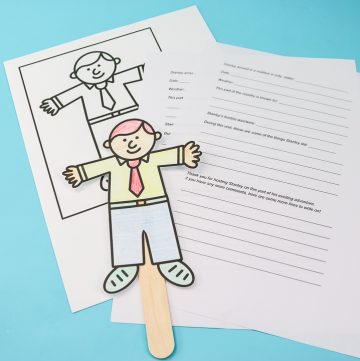 Printable Flat Stanley for Summer Geography Fun - Angie Holden The ...