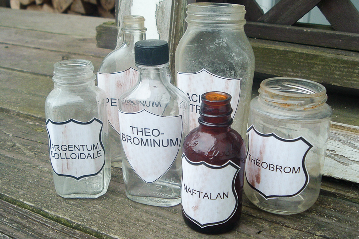 free printable apothecary labels