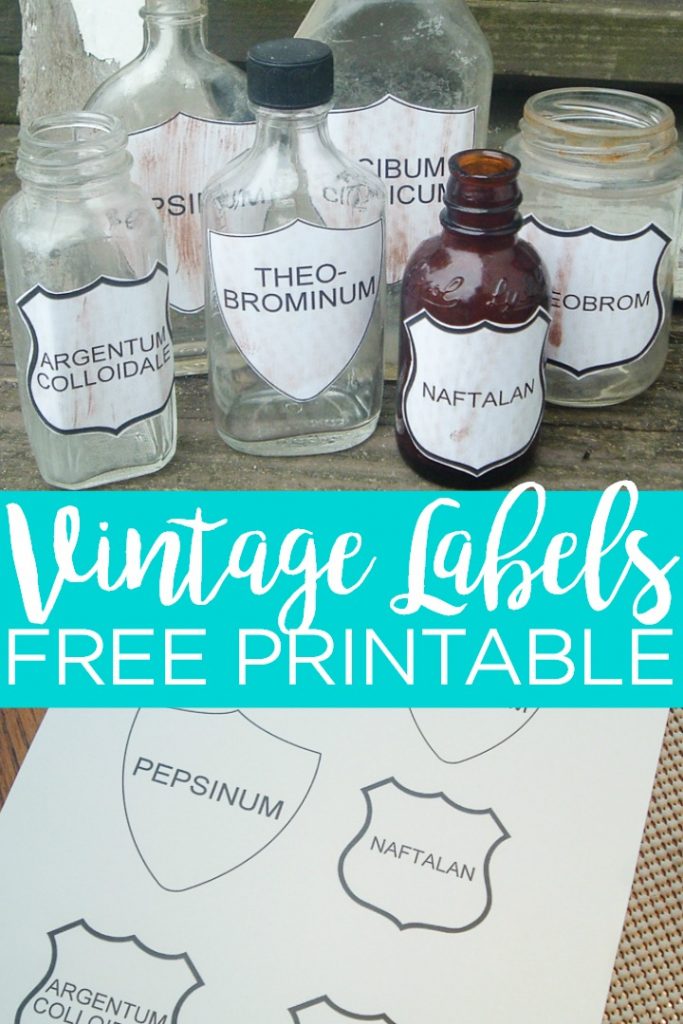 Free Printable Vintage Labels for Jars - Angie Holden The Country Chic ...