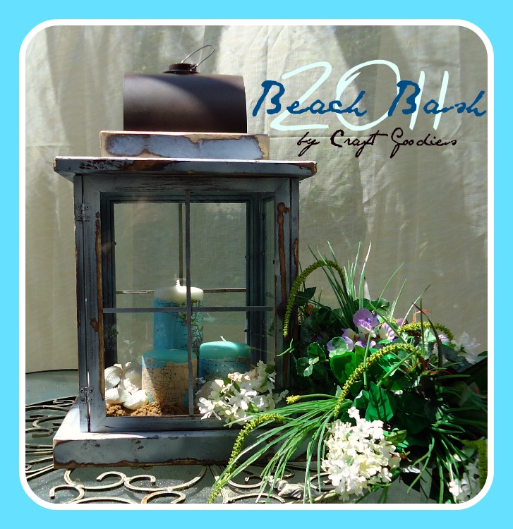 DIY Lantern Tutorial How to Make A BeachThemed Lantern