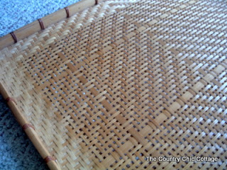 close up of thrift store basket