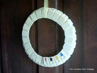 Rummikub Tile Wreath