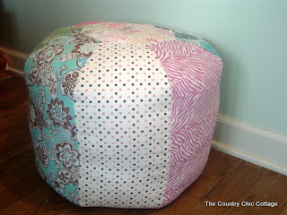 Better Homes and Gardens Floor Pouf