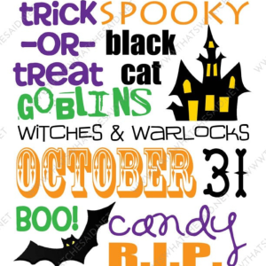 Halloween Printable Art by That's What Che Said