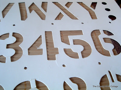 Number stencil