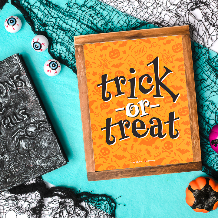 free trick or treat printable