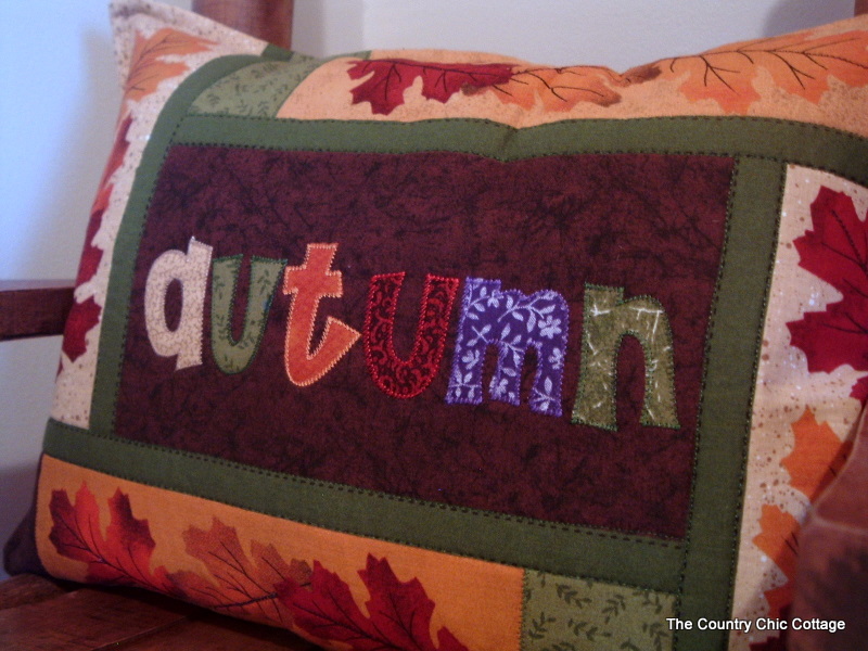autumn pillow