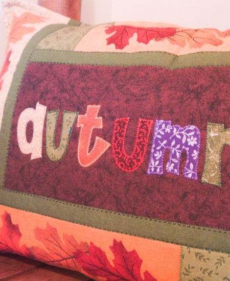 diy fall pillow