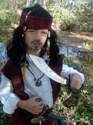 DIY jack sparrow halloween costume