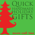 quick handmade holiday gift logo