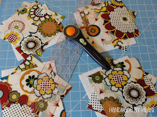 Fabric Coaster with Handmade by Hilani - The Country Chic Cottage