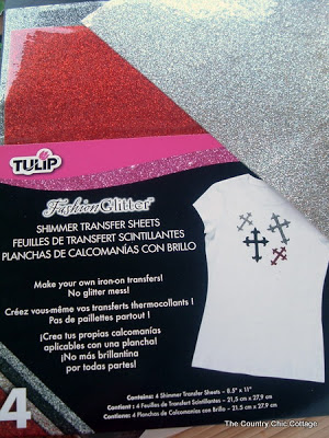 Tulip Glitter Transfer Sheets
