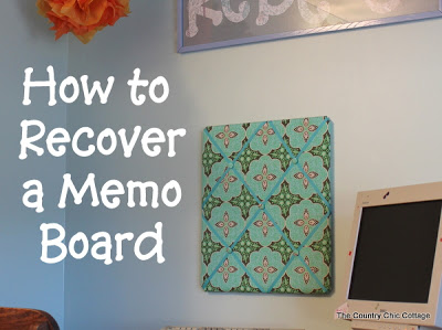 How to Recover a Memo Board