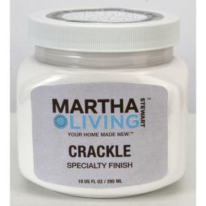 Package of white Martha Living Crackle paint