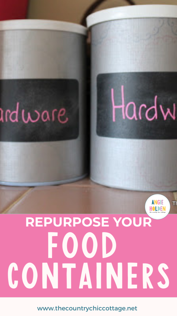 repurpose your food containers