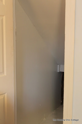 Under stair closet storage - emptied