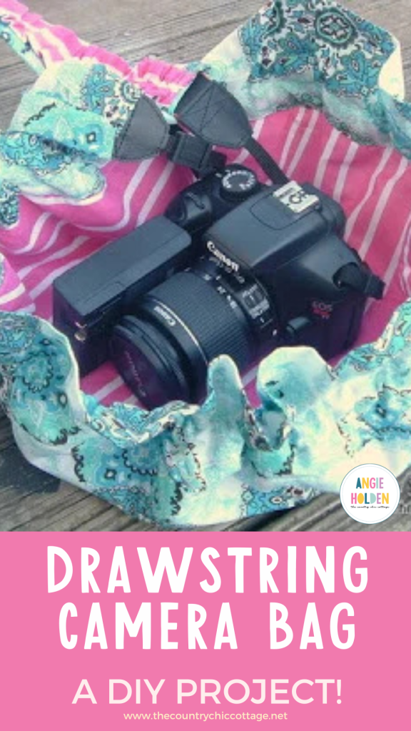 drawstring camera bag