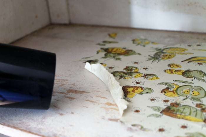 Removing Kitchen Drawer Liners