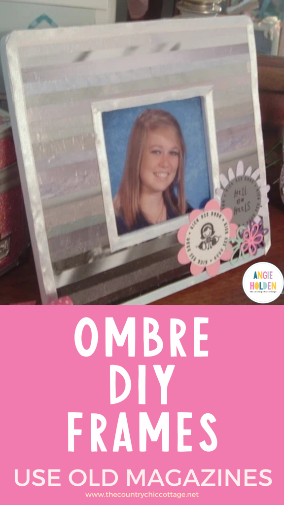 ombre DIY frames