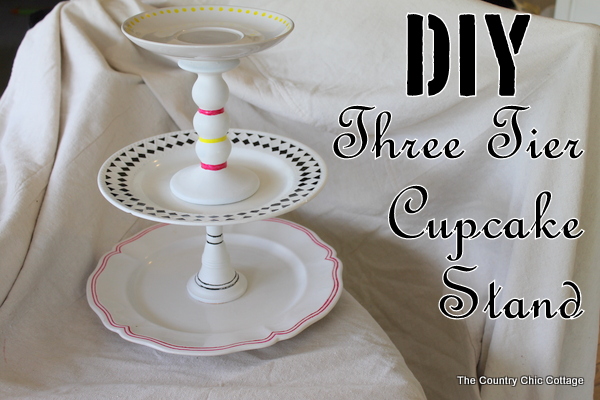 DIY Cupcake Stand DIY Cupcake Stand