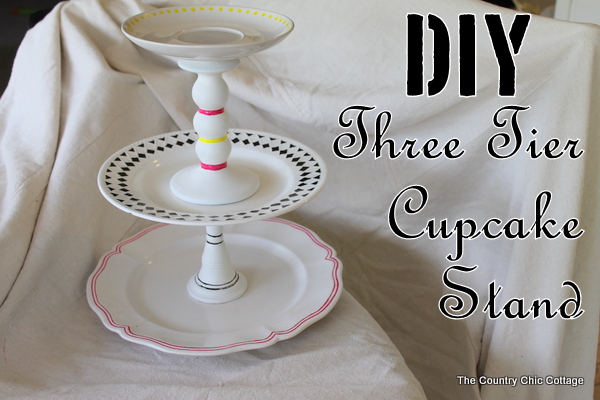 DIY Cupcake Stand