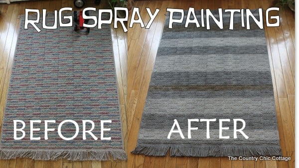 How to Make Rugs - A DIY Painted Rug Tutorial