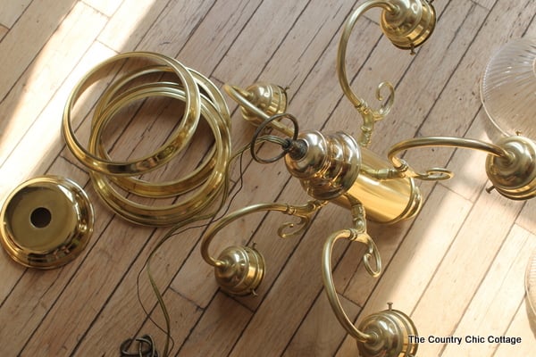 Can You Spray Paint Brass Light Fixtures? Yes, Yes You Can - One