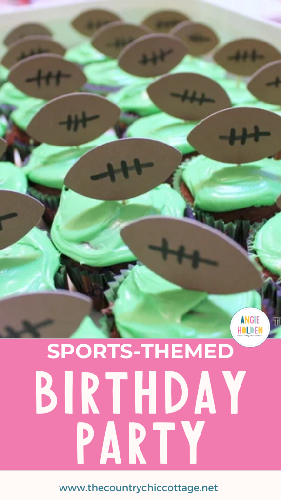 sports themed birthday party