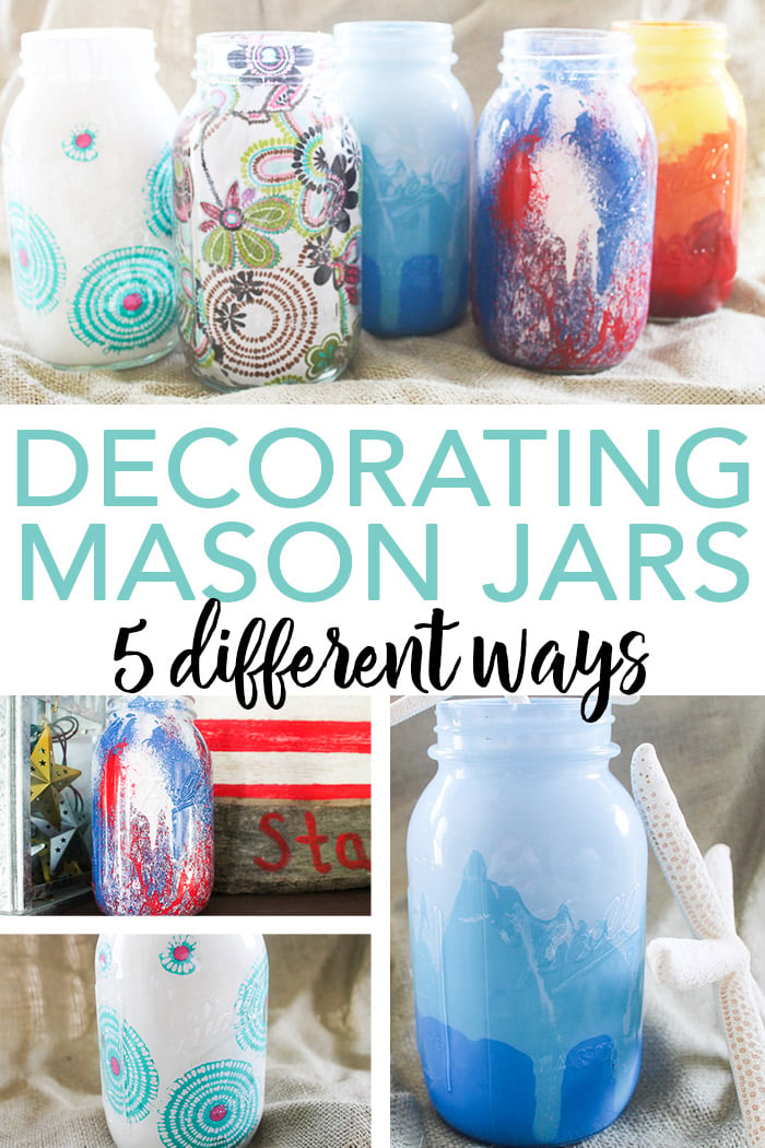 Here are 5 creative and beautiful ways to decorate mason jars
