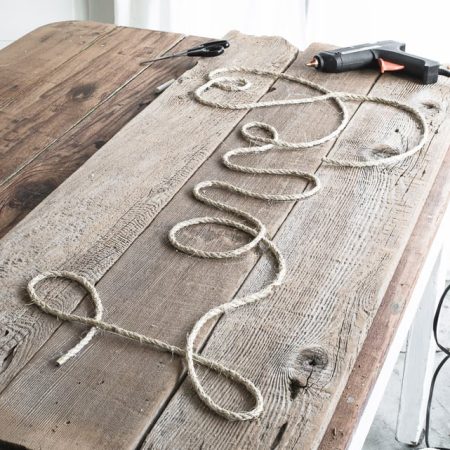 Jan 24 2024 Create easy Valentine’s Day sayings like this love rope sign by Funky Junk