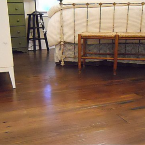 Our Reclaimed Barn Wood Floors by Andrea Dekker